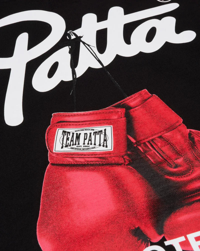 Patta Protect Yourself Hooded Sweater Black