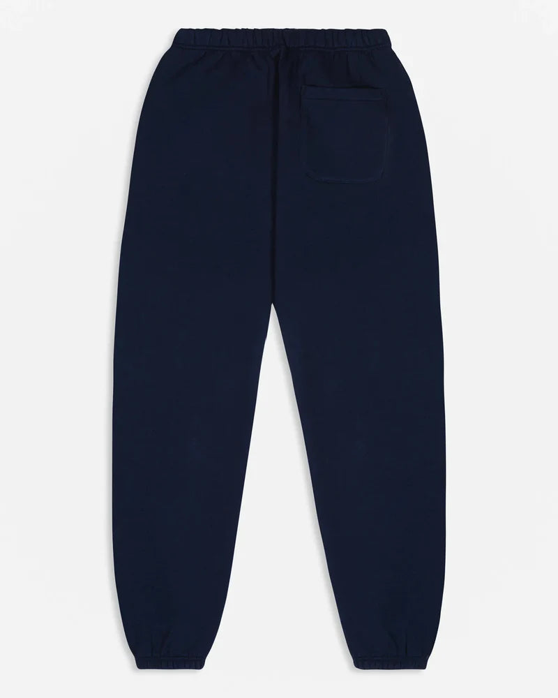 Patta Chenille Logo Jogging Pants Black Iris