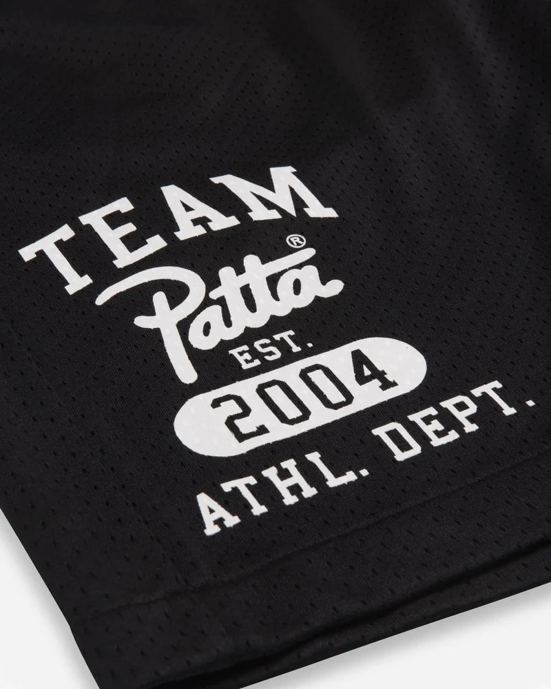 Patta Athletic Mesh Shorts Black