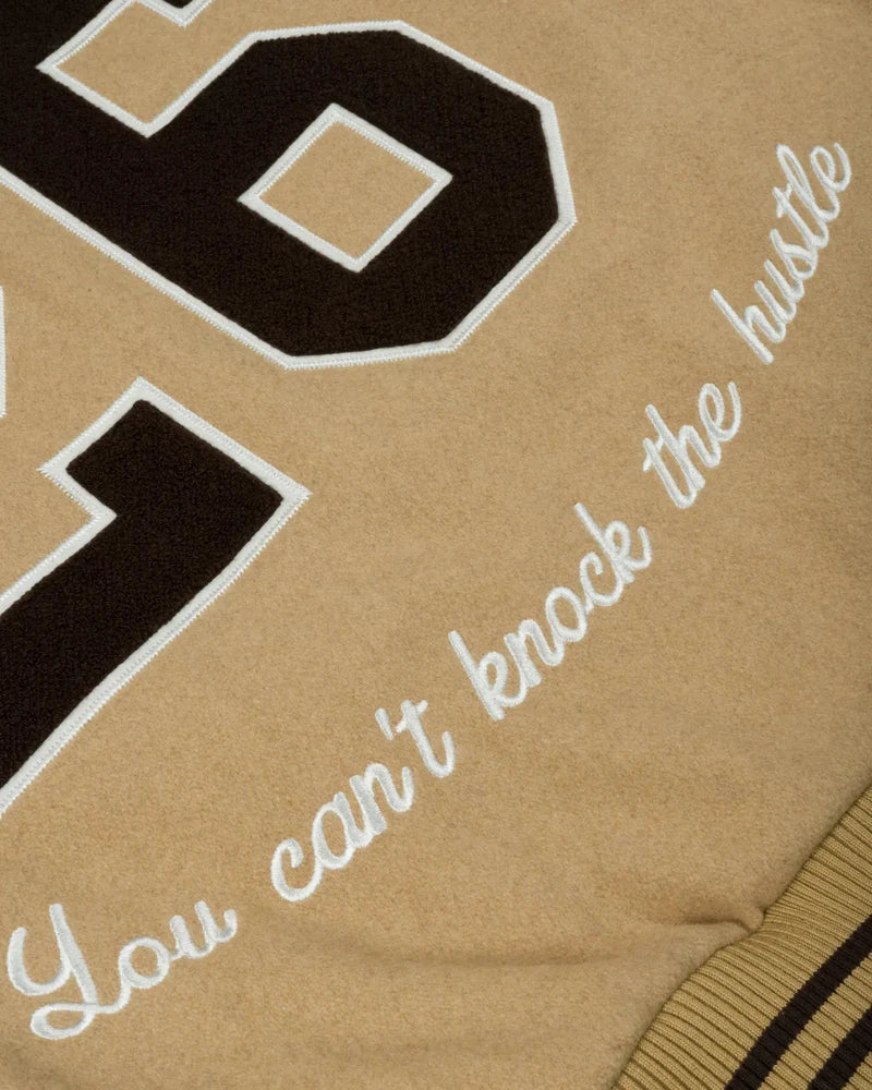 Patta Athletic P Houndstooth Varsity Jacket Starfish