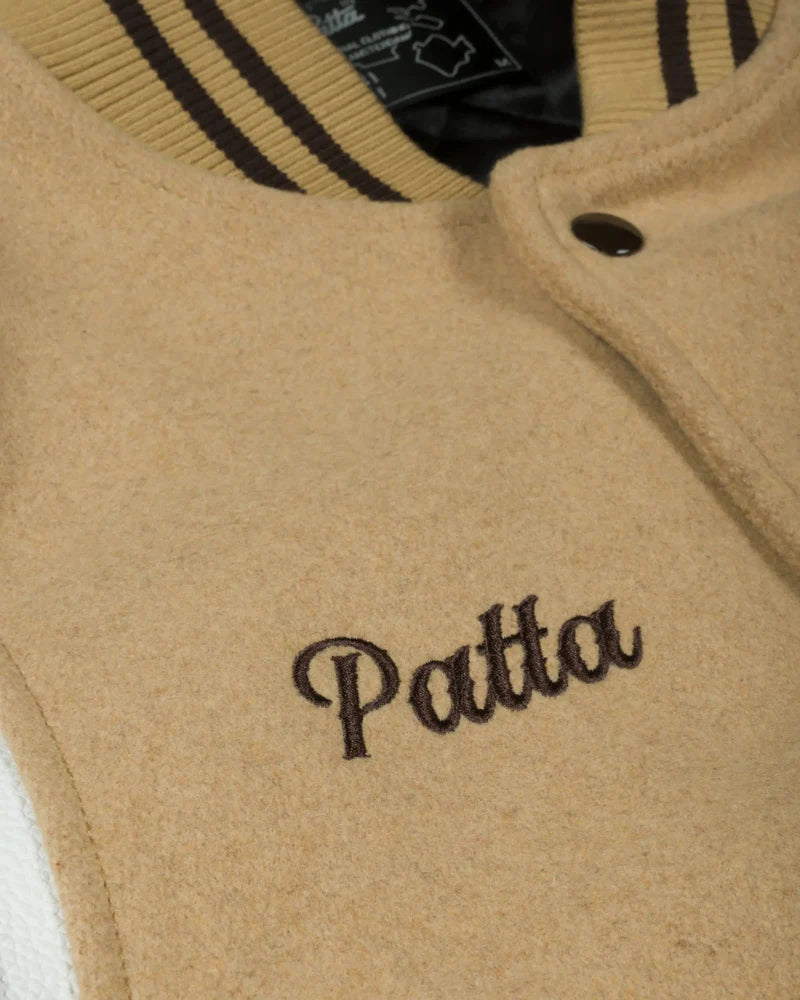 Patta Athletic P Houndstooth Varsity Jacket Starfish