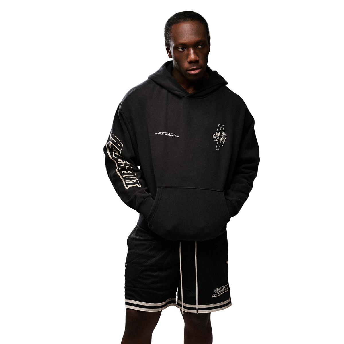 PUMA X Represent LS Hoodie Puma Black