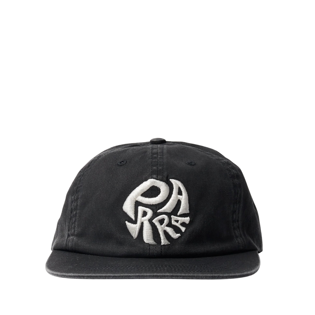 Parra 1976 Logo 6 Panel Hat Black