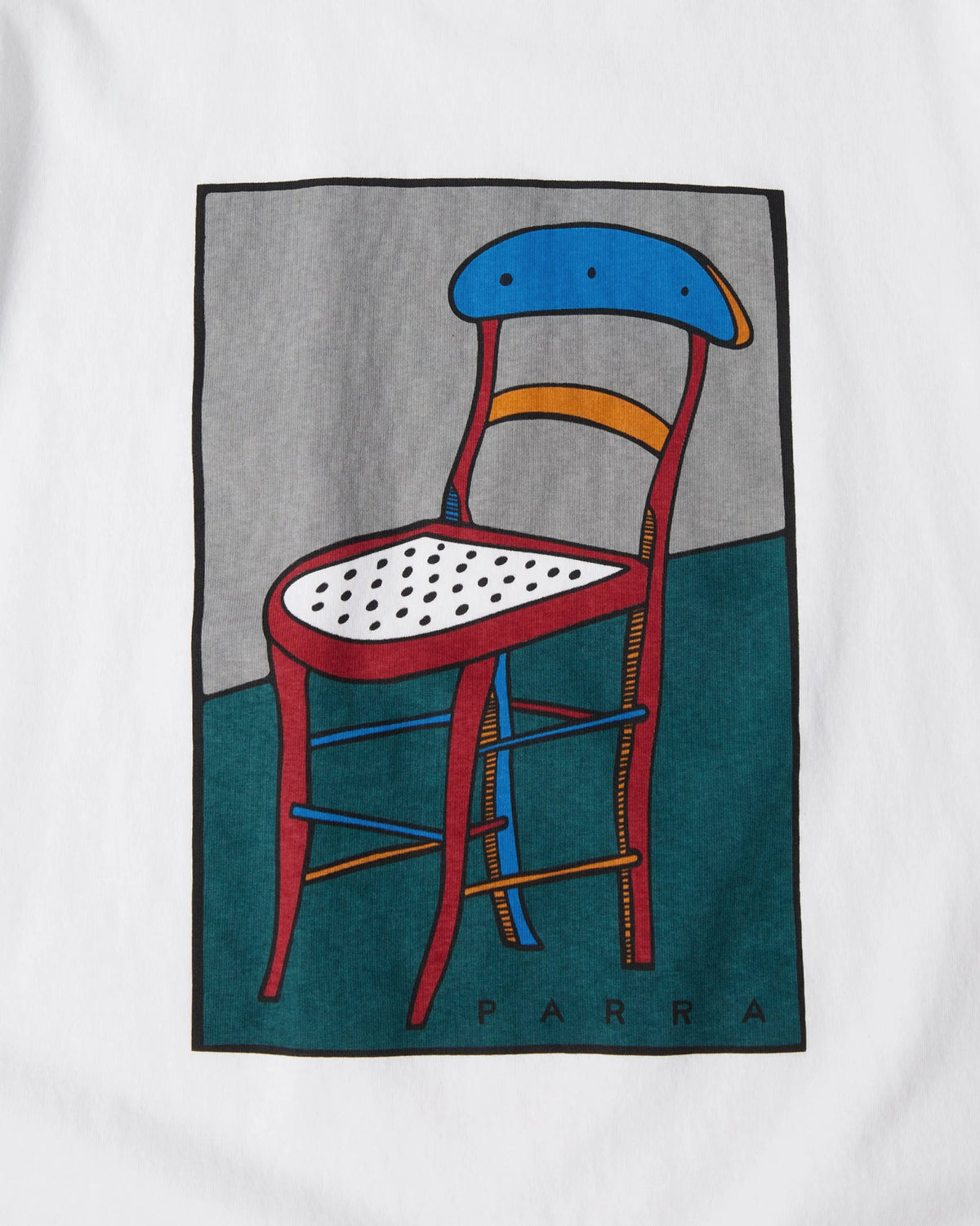 Parra A Chair T-Shirt White