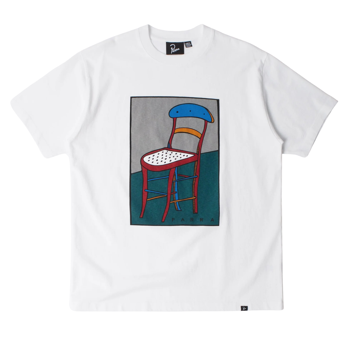 Parra A Chair T-Shirt White