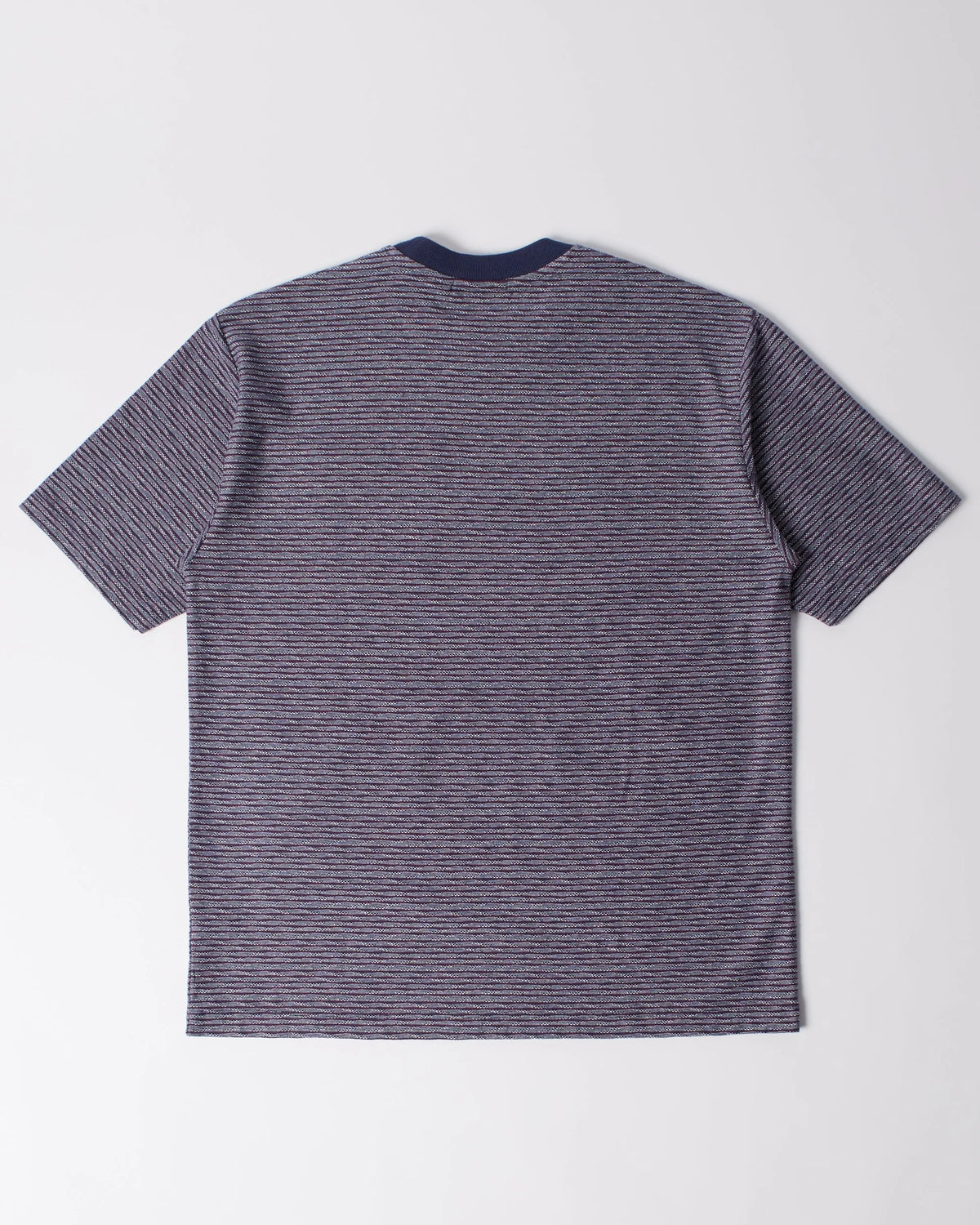 Parra Crooked Stripe T-Shirt Blue