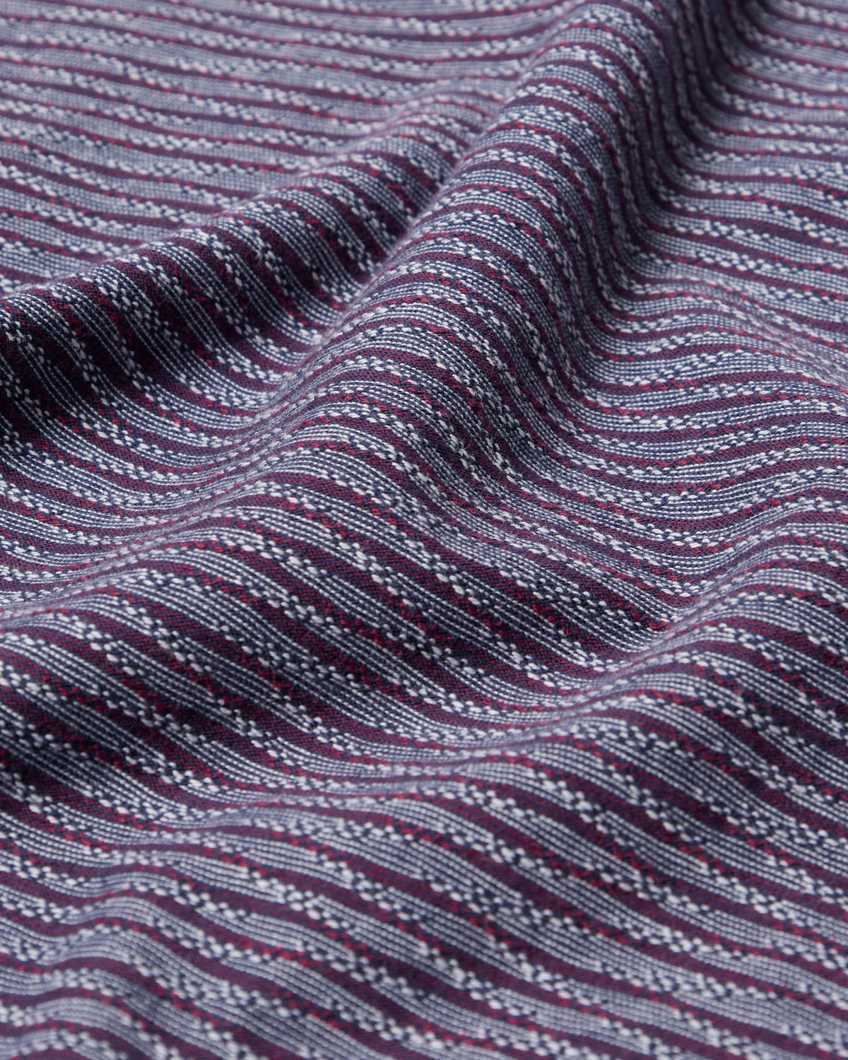 Parra Crooked Stripe T-Shirt Blue