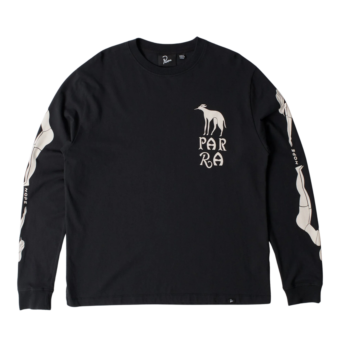 Parra Dog Training Long Sleeve T-Shirt Black