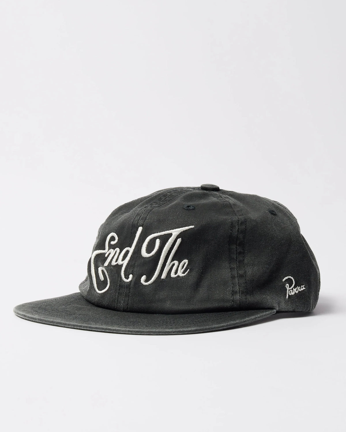 Parra End The 6 Panel Hat Black