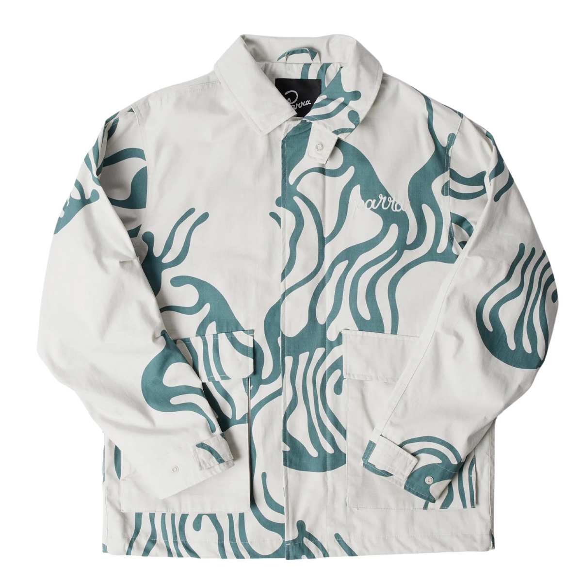 Parra Half Blob Hunting Jacket Grey