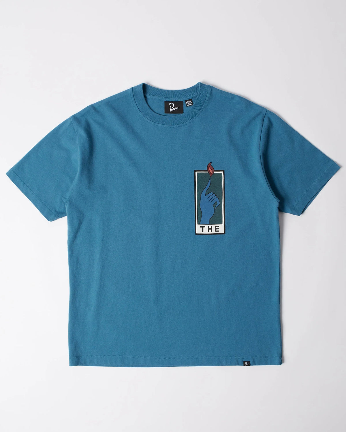 Parra Hands Of Time T-Shirt Blue