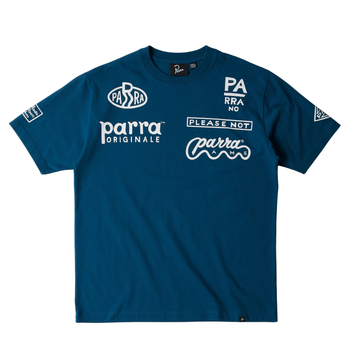 Parra Media Training T-Shirt Blue