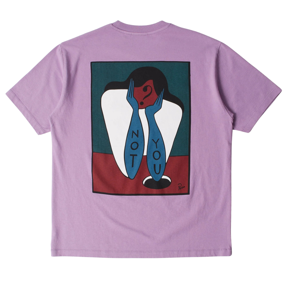 Parra Not You T-Shirt Purple