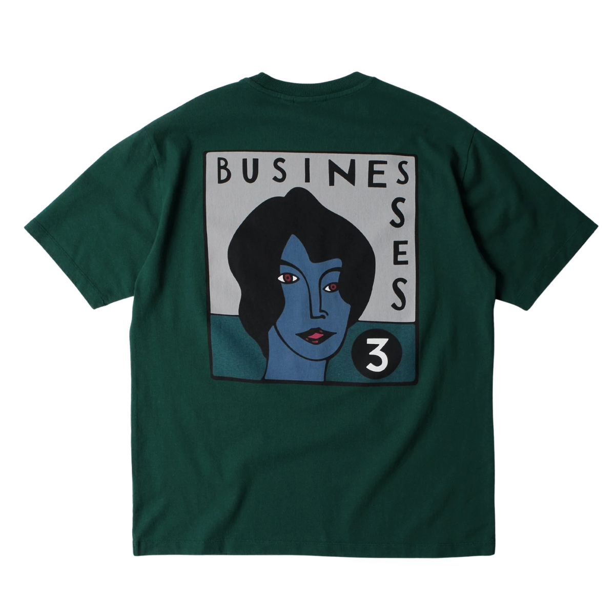 Parra Nothing Please T-Shirt Pine Green