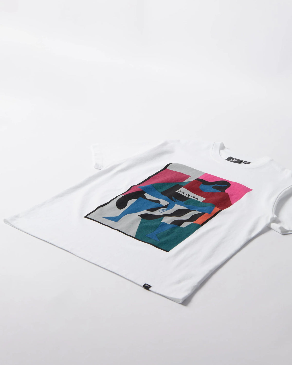 Parra Reading The Square T-Shirt White