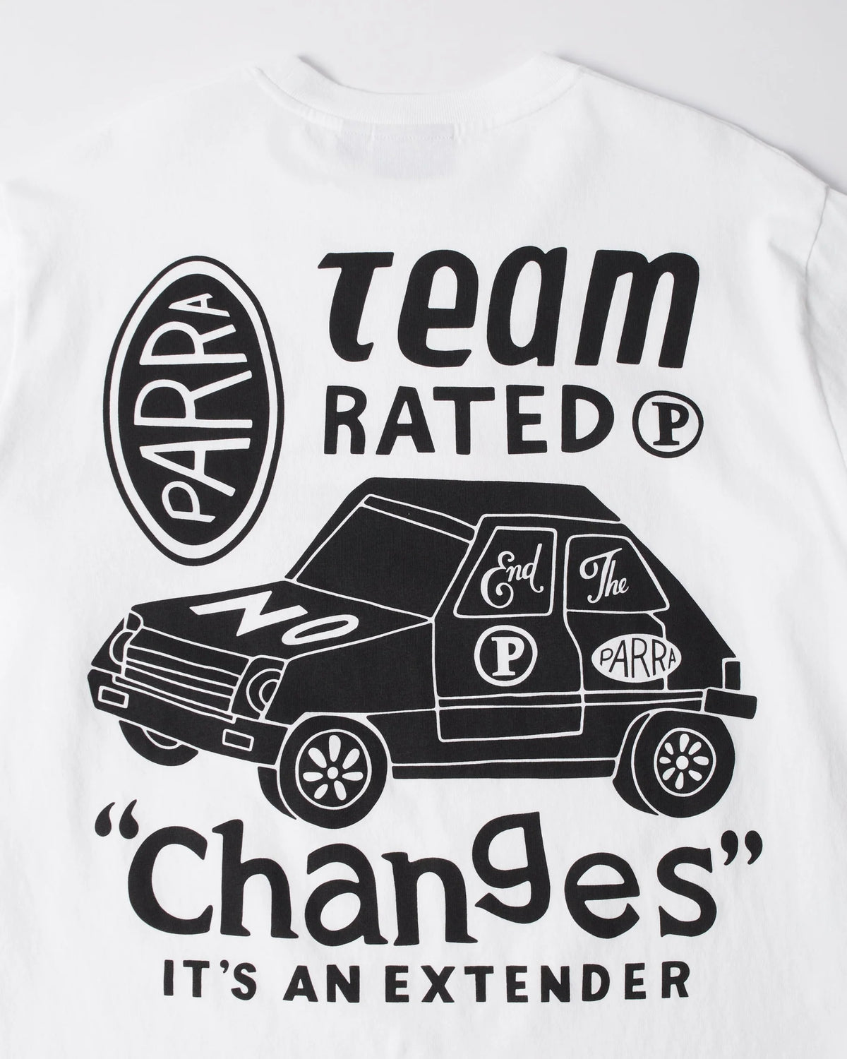 Parra Team Changes Long Sleeve T-Shirt White