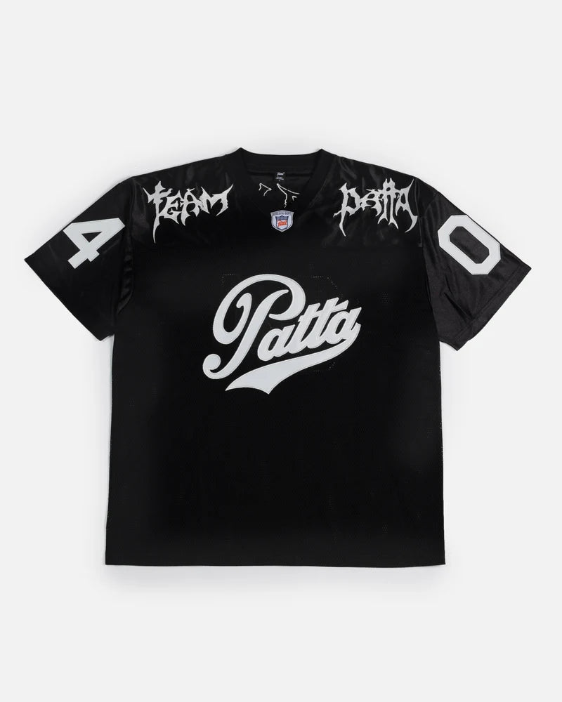 Patta American Football Jersey Black