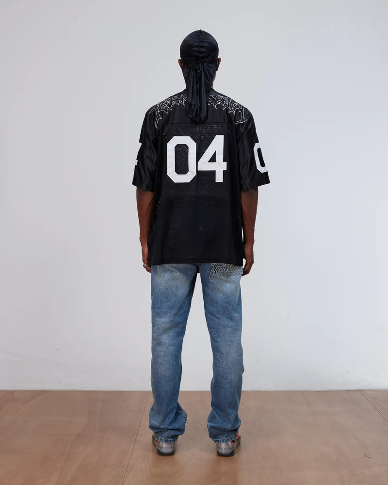 Patta American Football Jersey Black