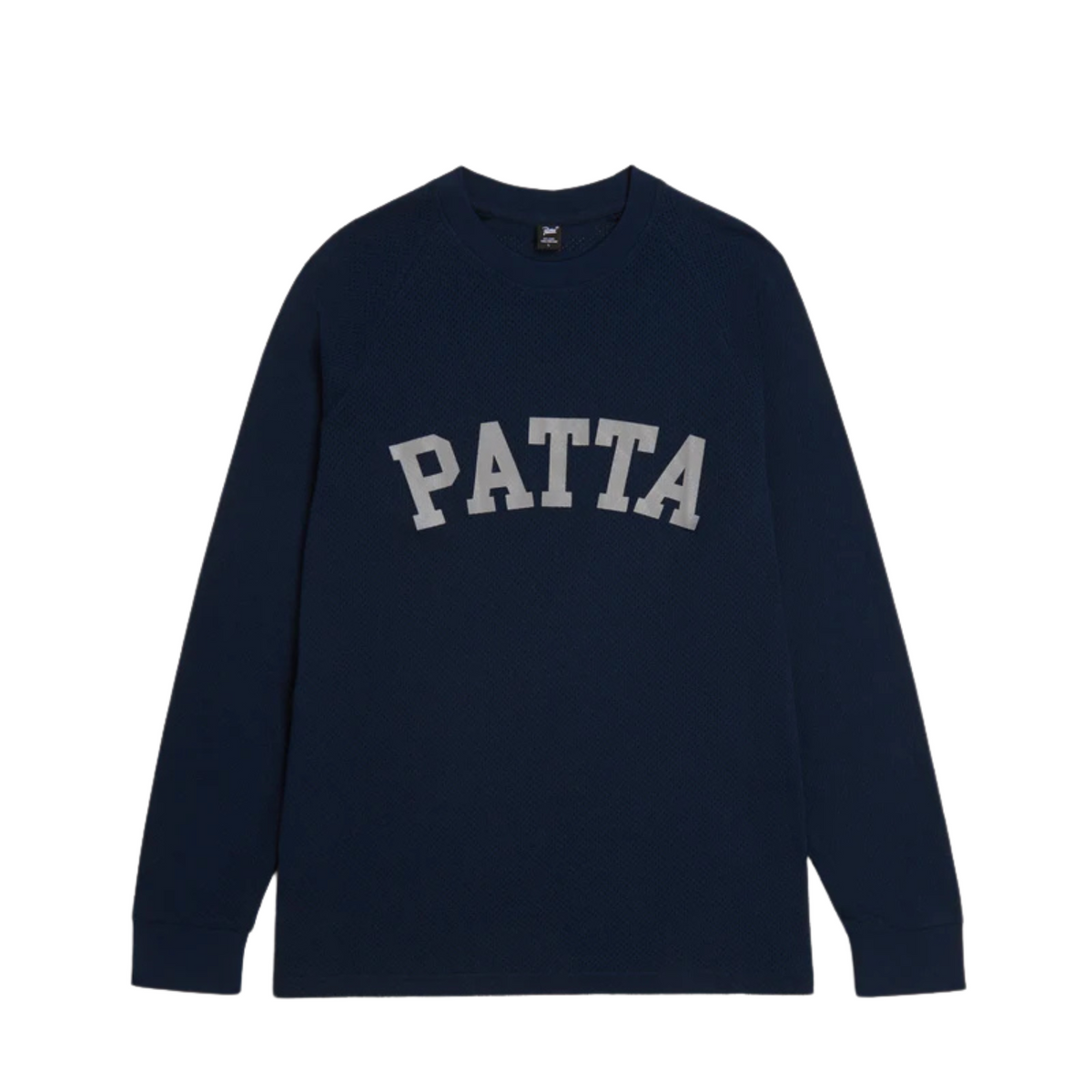 Patta Arc Logo Mesh Longsleeve Jersey Black Iris