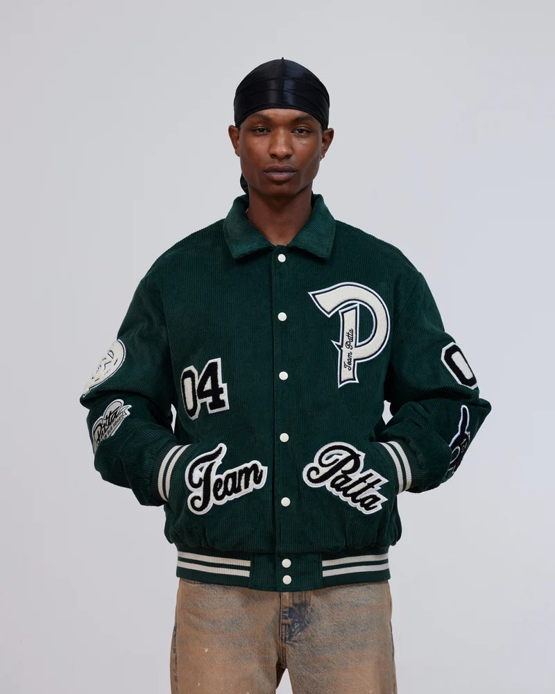 Patta Corduroy Bomber Jacket Climbing Ivy