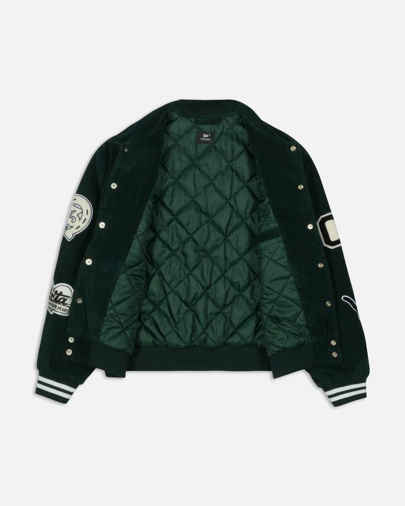 Patta Corduroy Bomber Jacket Climbing Ivy