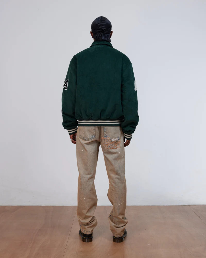 Patta Corduroy Bomber Jacket Climbing Ivy