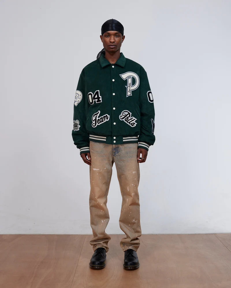 Patta Corduroy Bomber Jacket Climbing Ivy