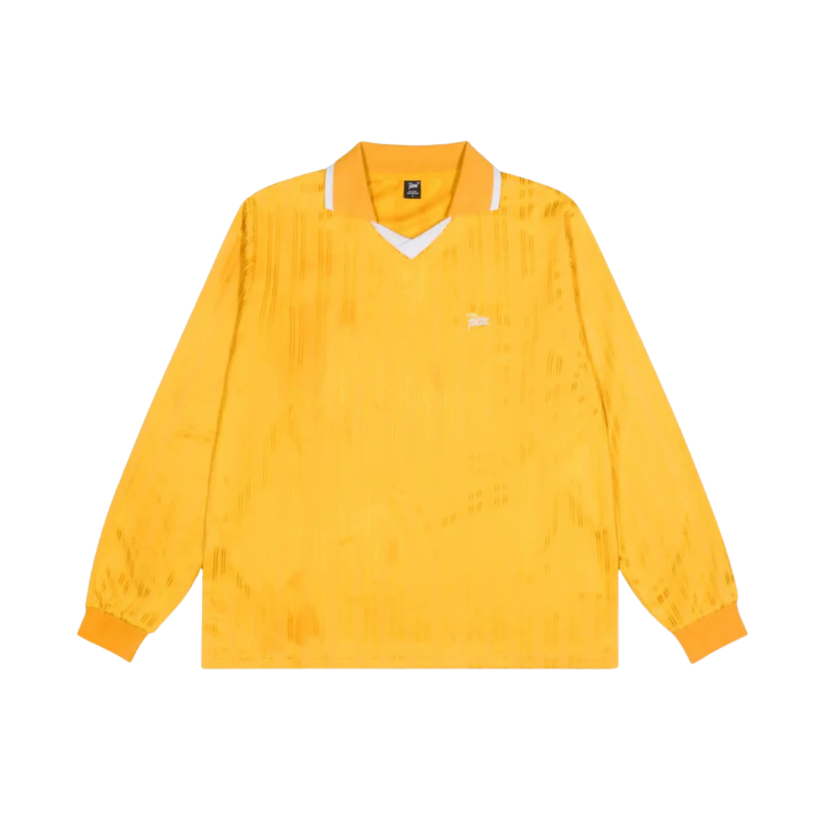 Patta Jacquard Striped Long Sleeve Jersey Golden Rod
