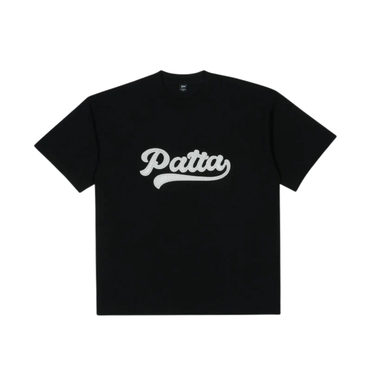 Patta Logo Tail T-Shirt Black