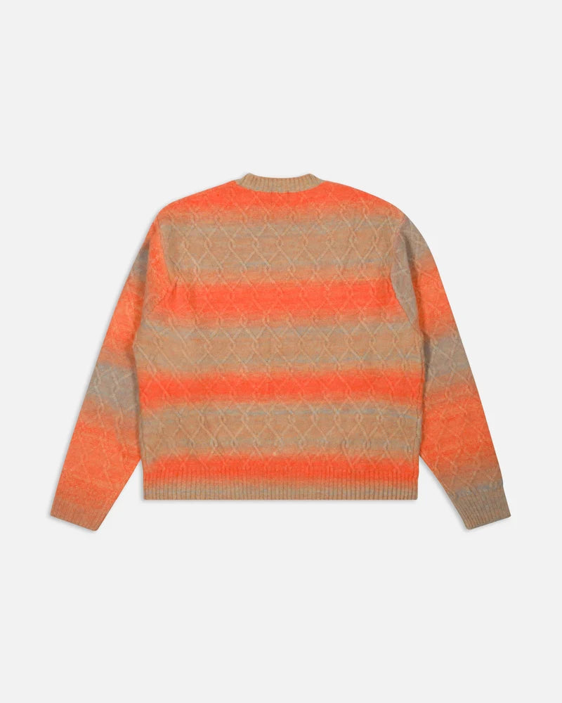 Patta Space Dye Cable Knitted Sweater Multi