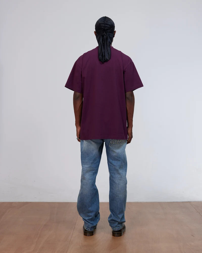 Patta Studs T-Shirt Potent Purple