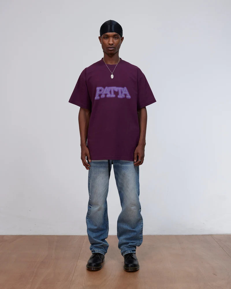 Patta Studs T-Shirt Potent Purple
