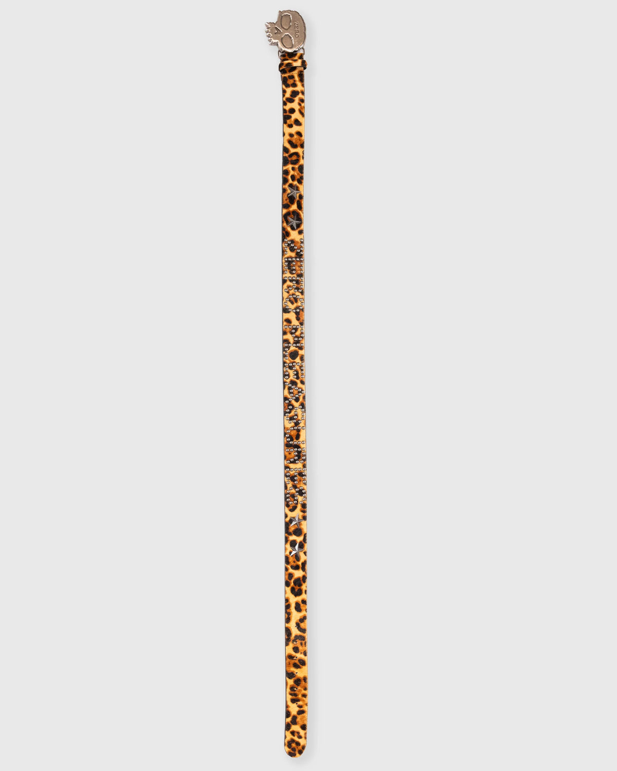 Pleasures Leopard Studded Belt Leopard
