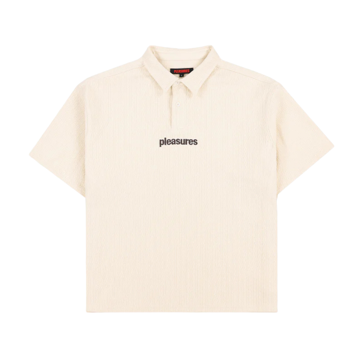 Pleasures Cable Polo Ecru