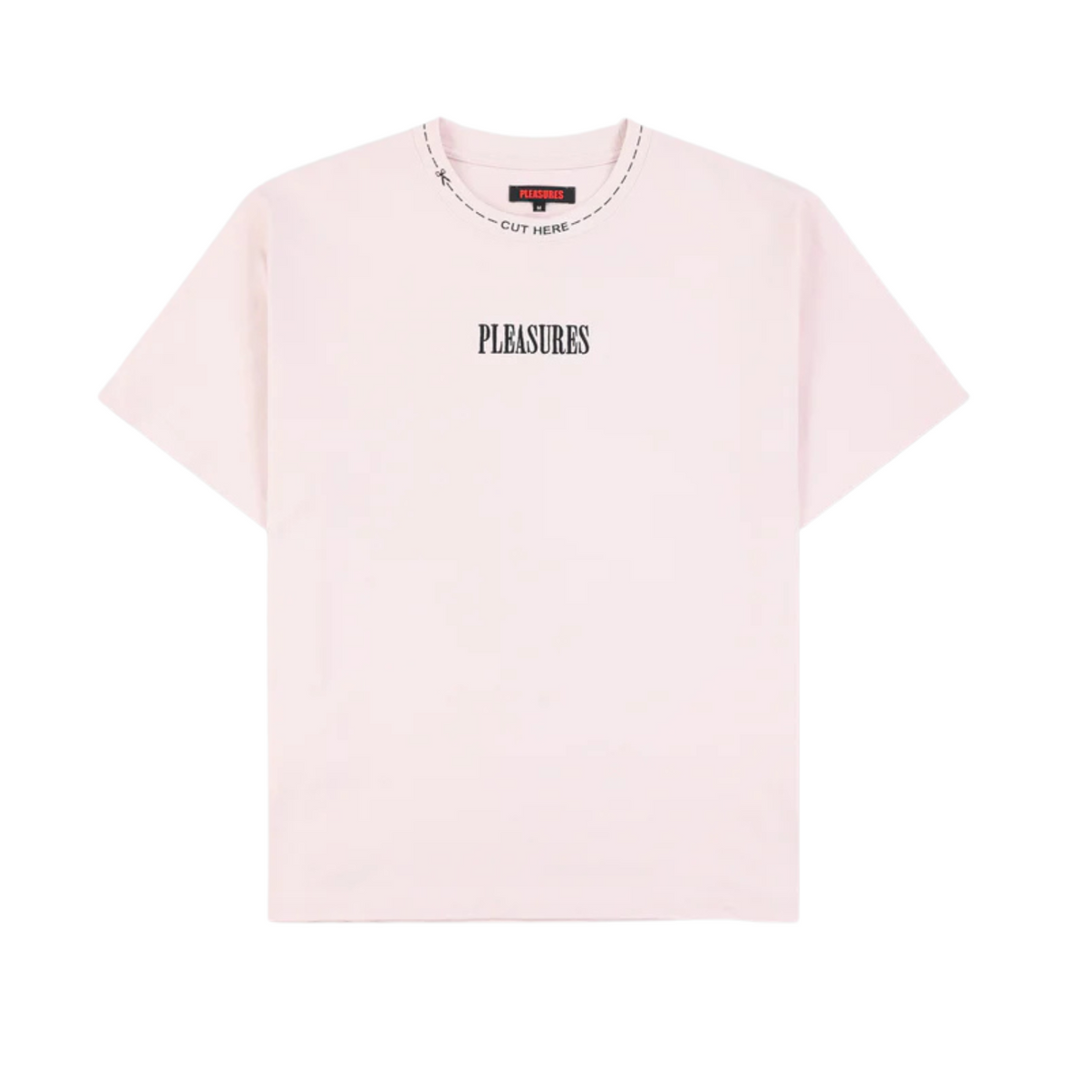 Pleasures Cut Here Heavyweight Shirt Pink