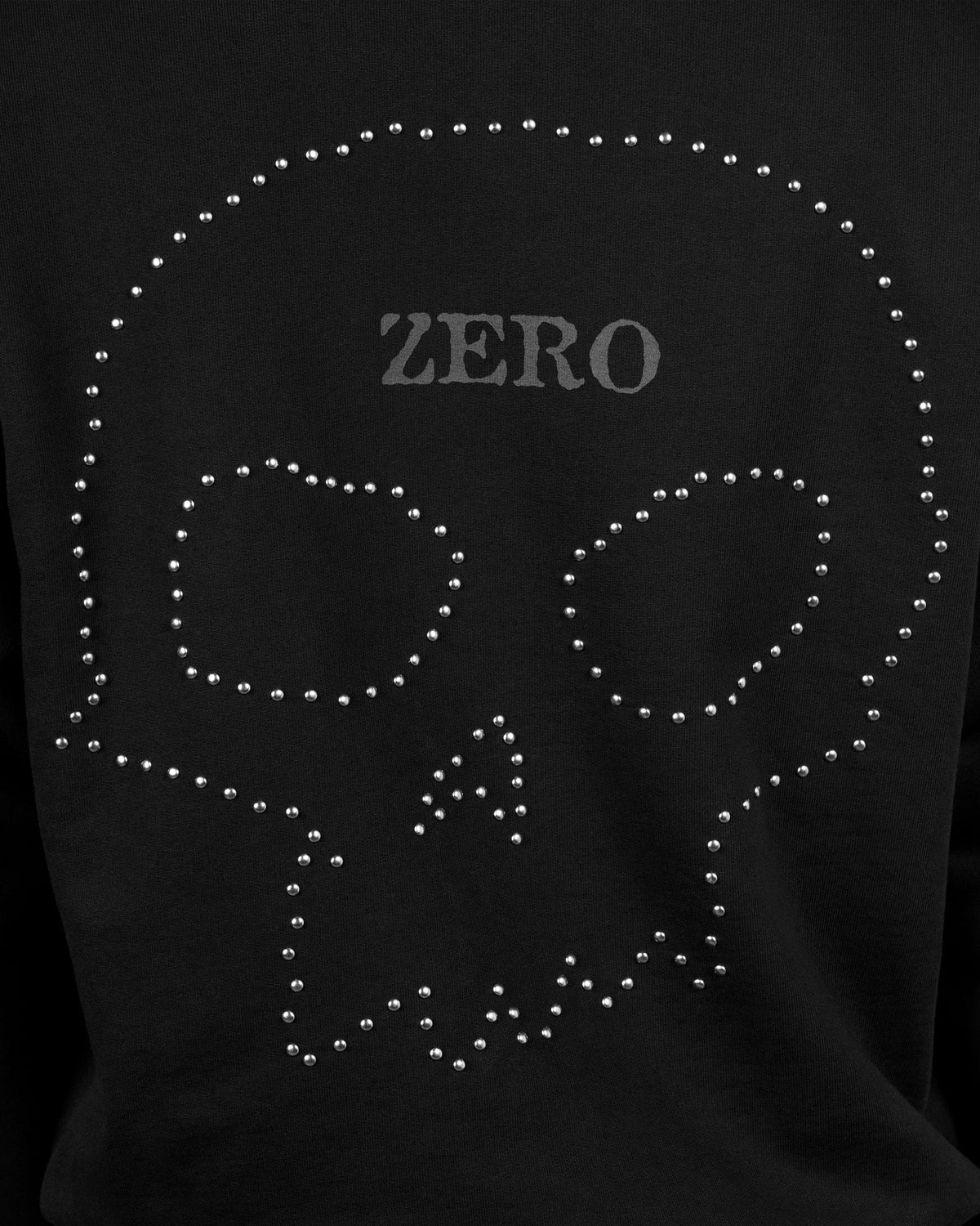 Pleasures Dane Studded Hoodie Black