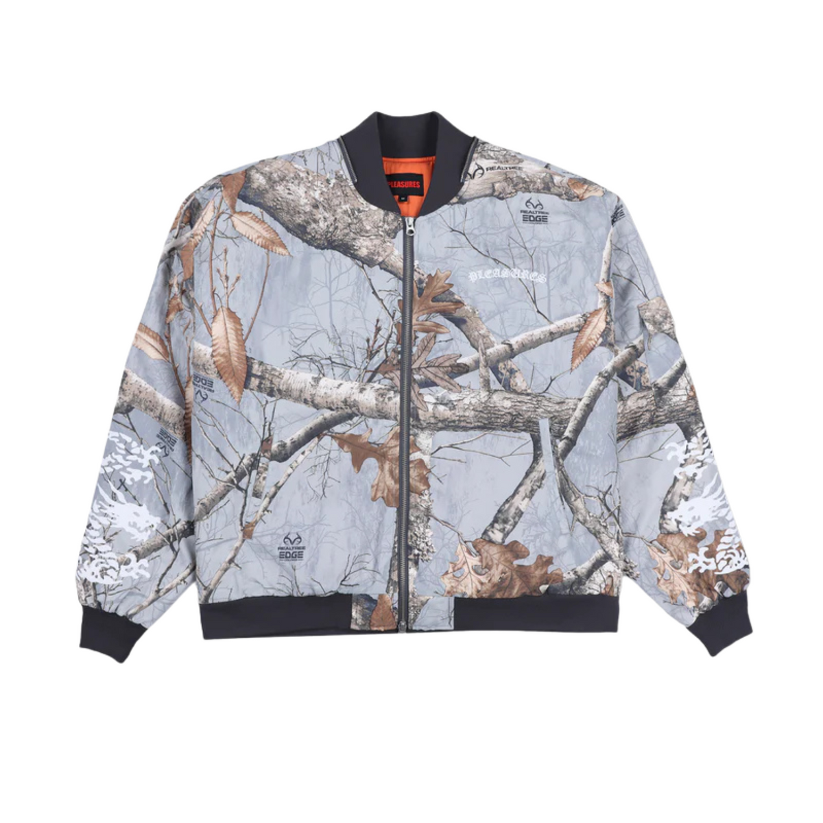Pleasures Dragon Bomber Grey Edge