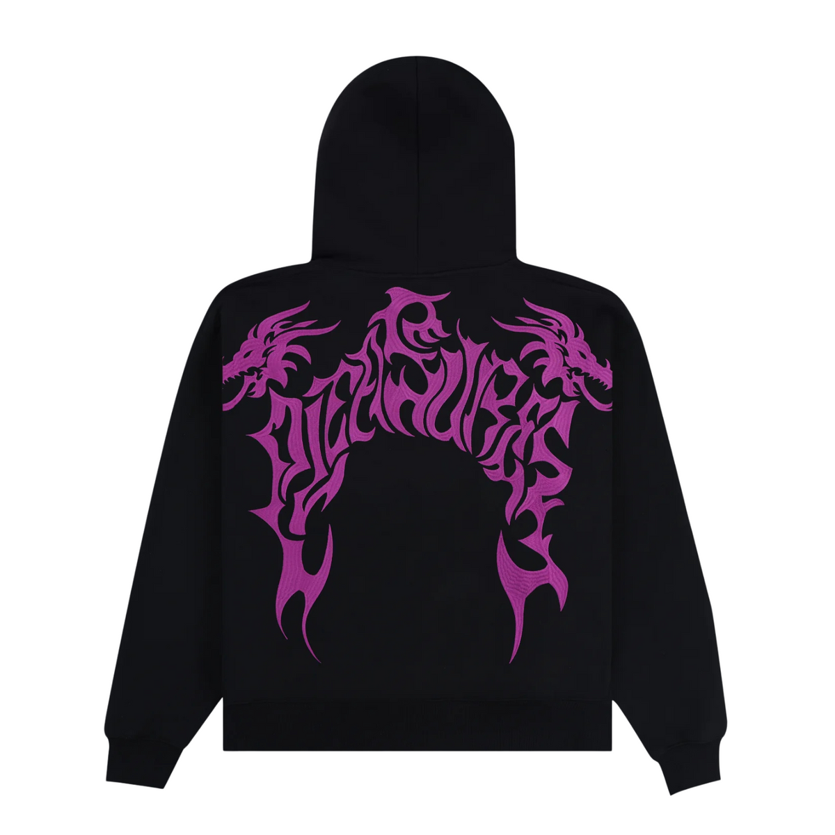 Pleasures Dragon Zip Hoodie Black