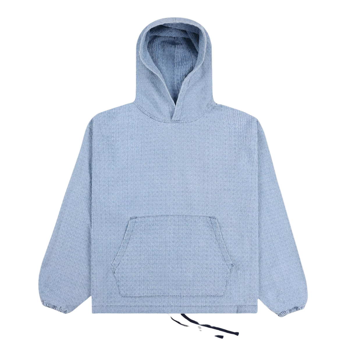 Pleasures Expand Poncho Hoodie Blue