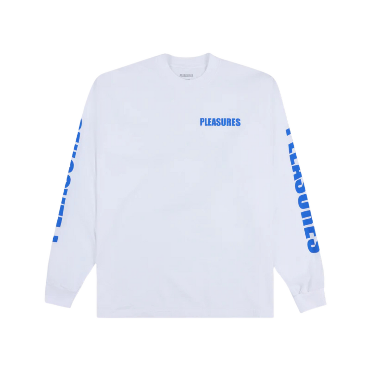 Pleasures Impact Staff Long Sleeve White