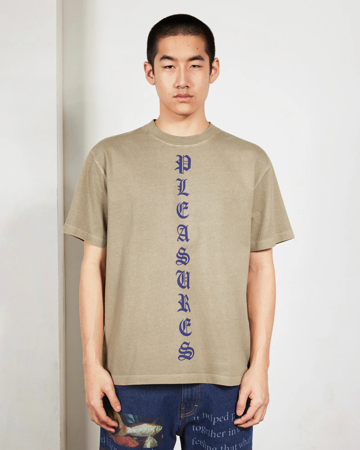 Pleasures Knight Overdye Shirt Tan