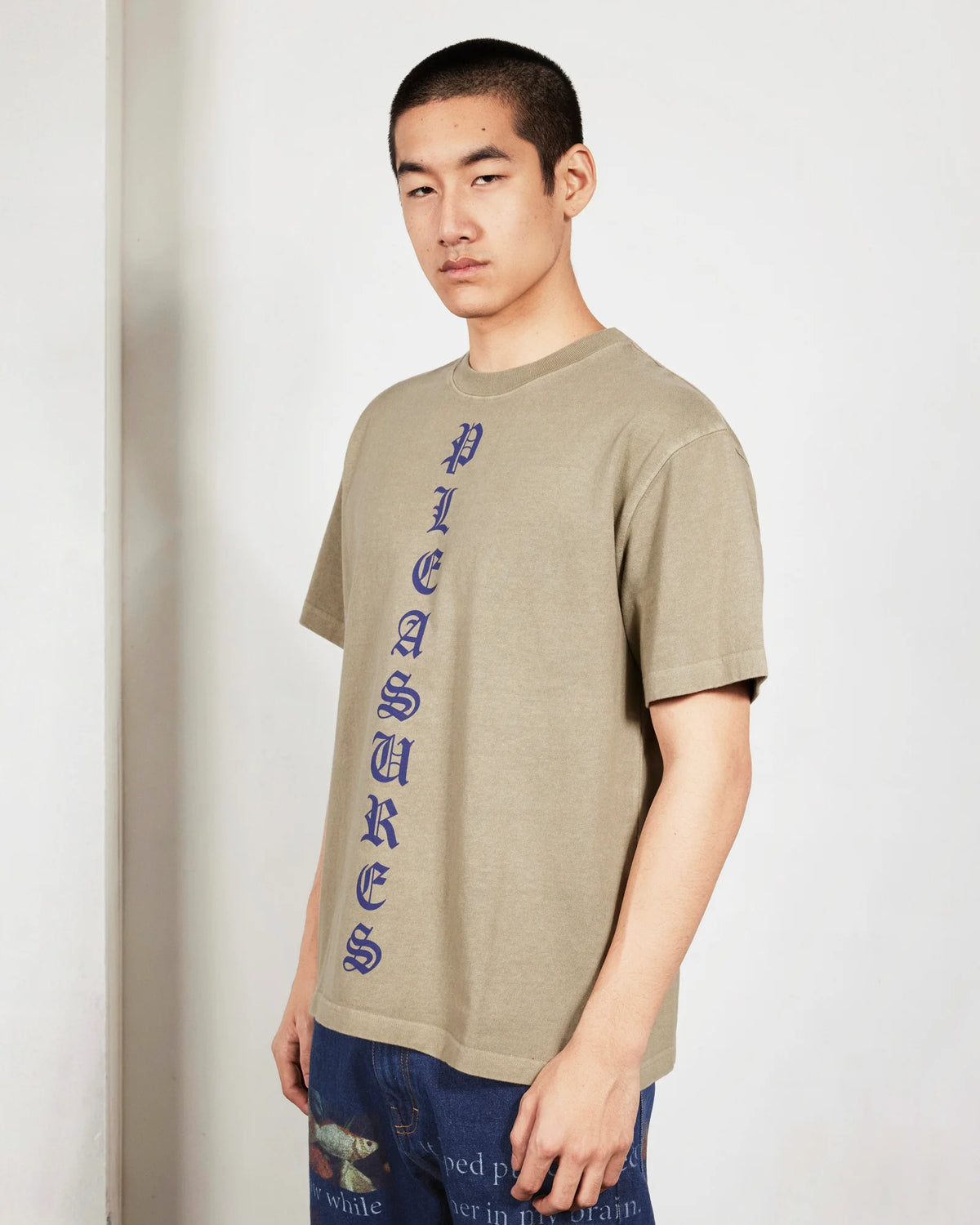 Pleasures Knight Overdye Shirt Tan