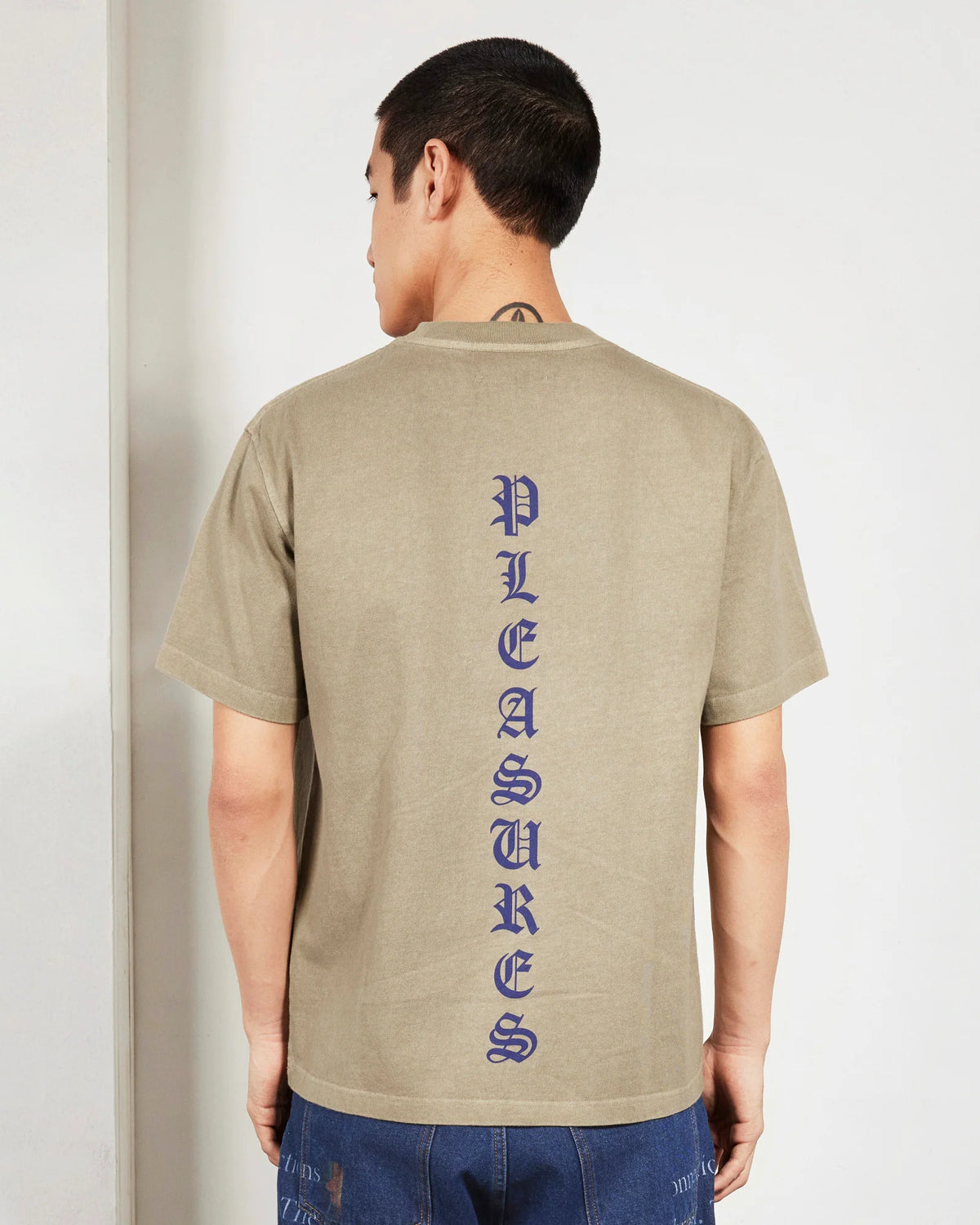Pleasures Knight Overdye Shirt Tan