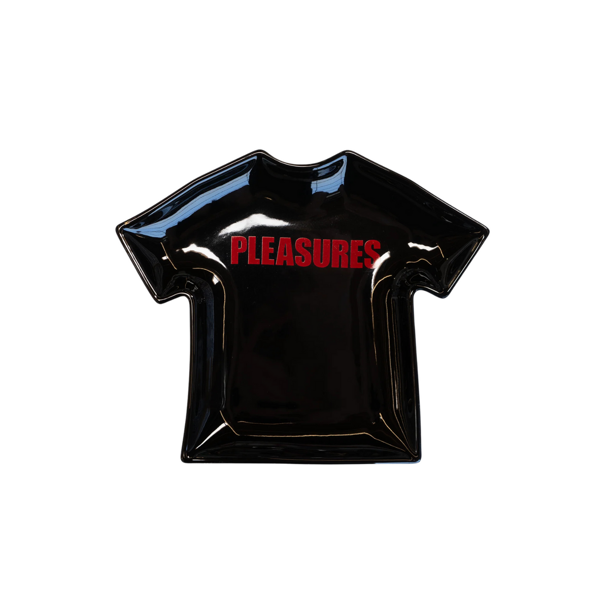 Pleasures Logo Tee Ceramic Tray Black