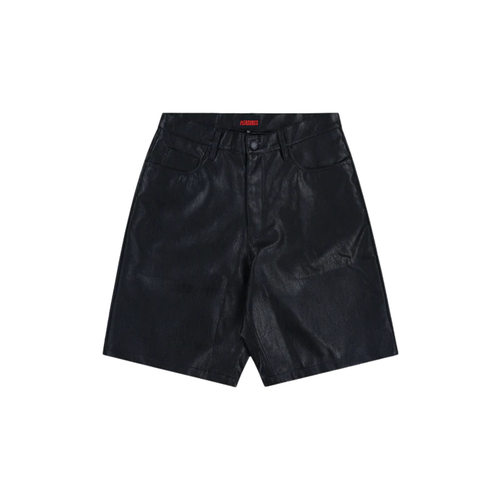 Pleasures Plaster Baggy Shorts Black I Momentum - Momentum Clothing