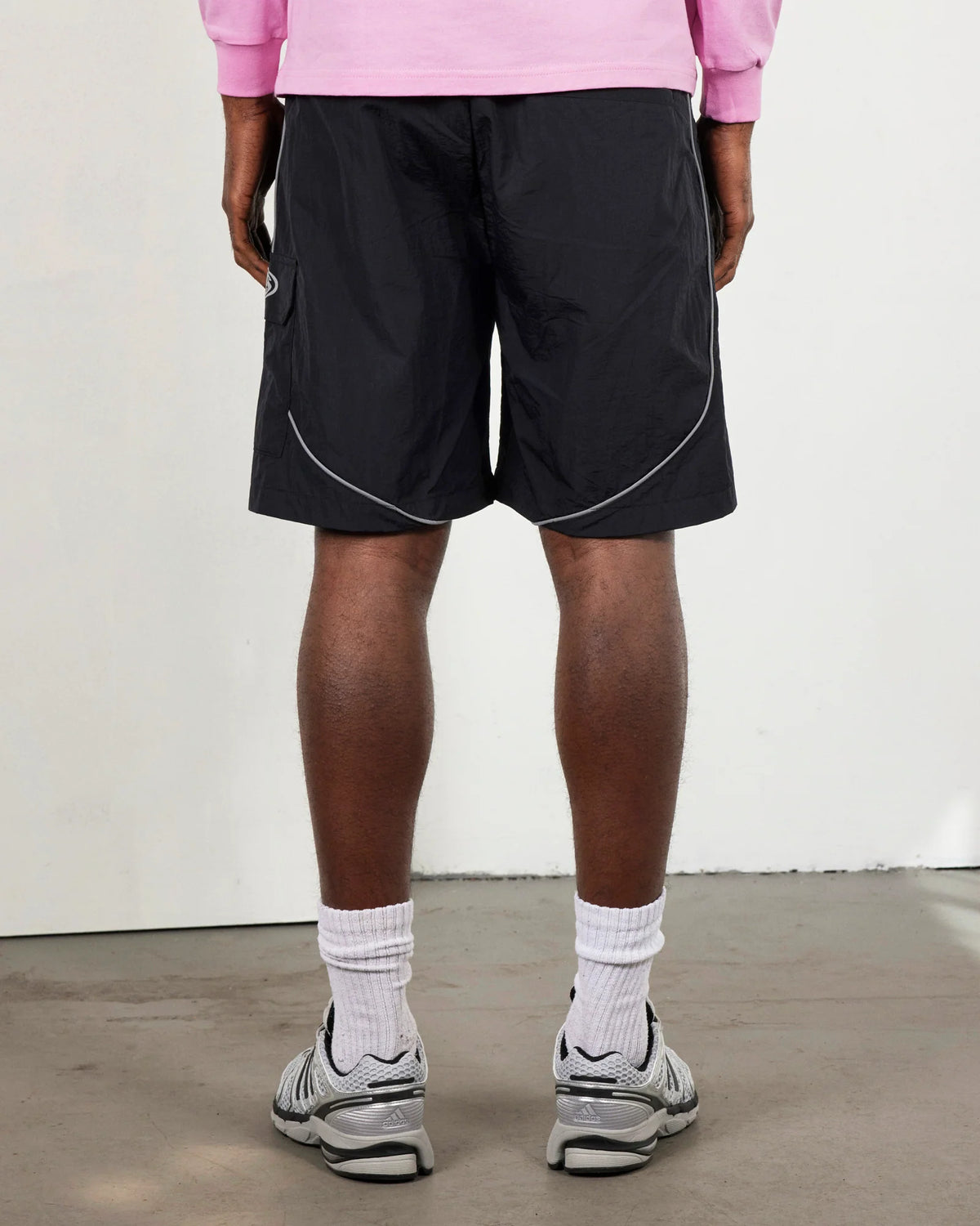 Pleasures Protection Active Shorts Black