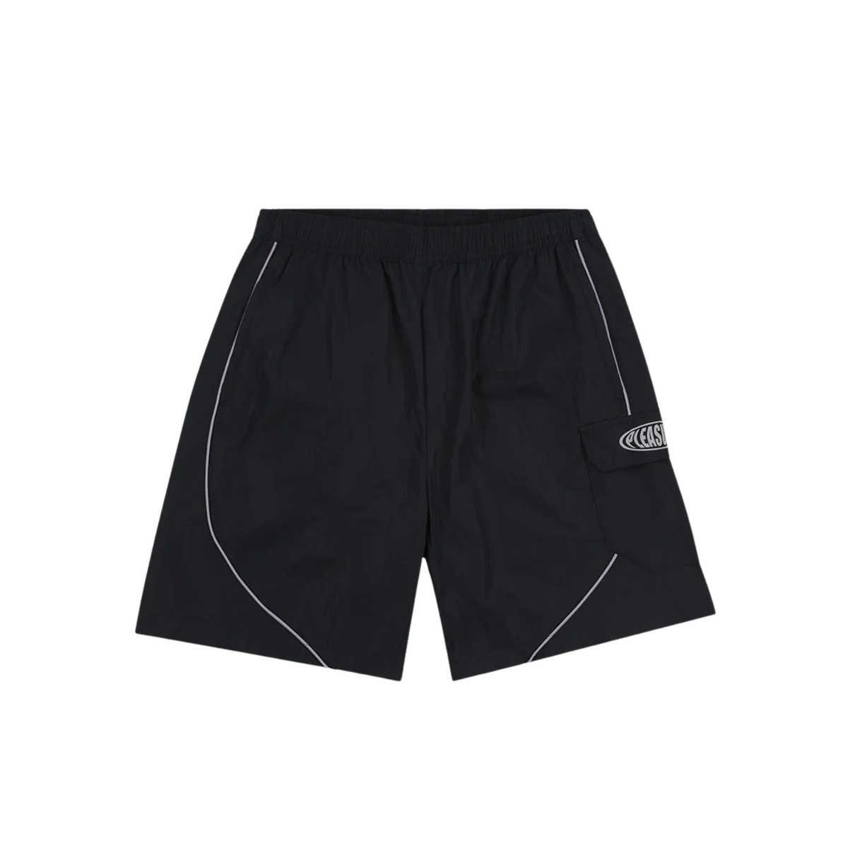 Pleasures Protection Active Shorts Black