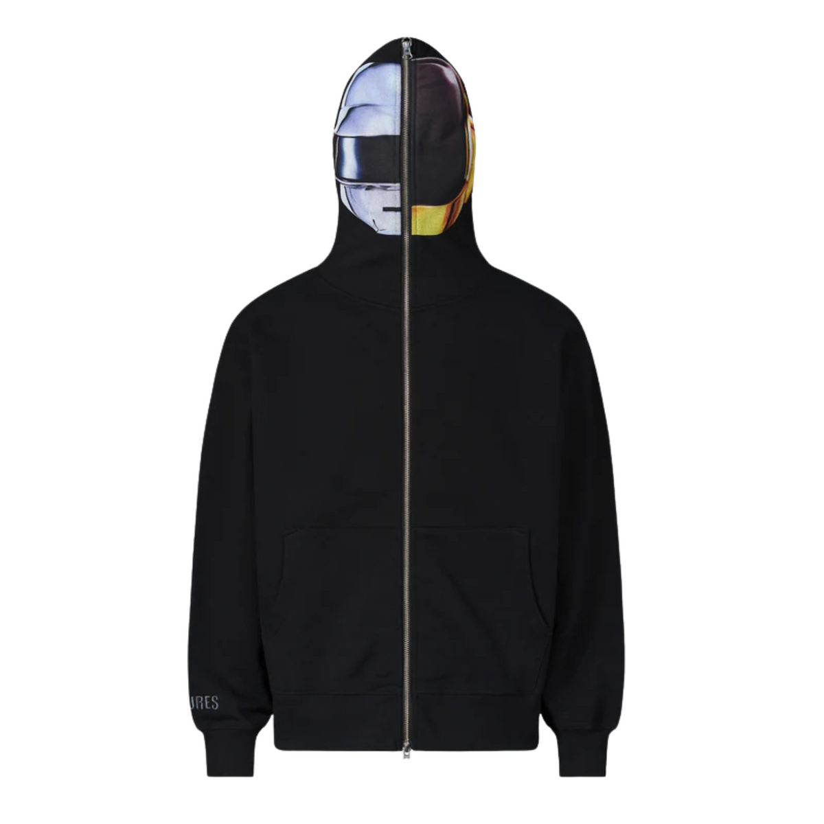 Pleasures Ram Zip Hoodie Black