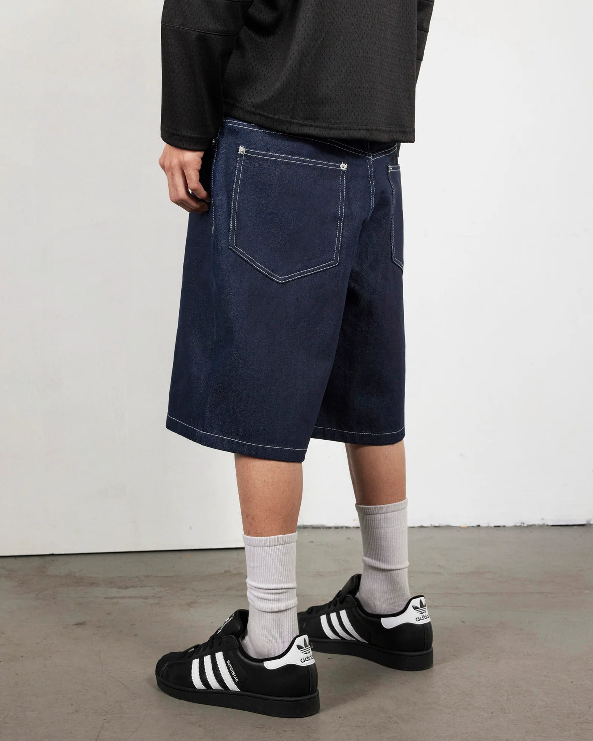 Pleasures Skull Jorts Raw