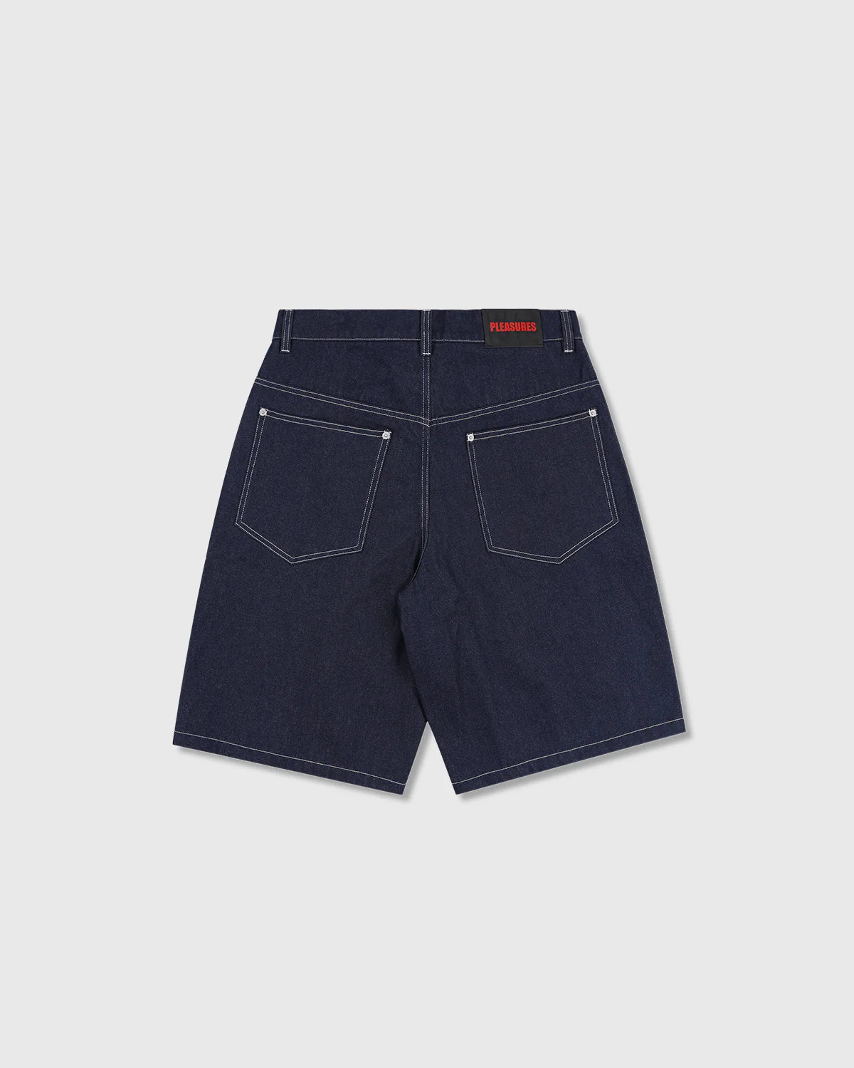 Pleasures Skull Jorts Raw
